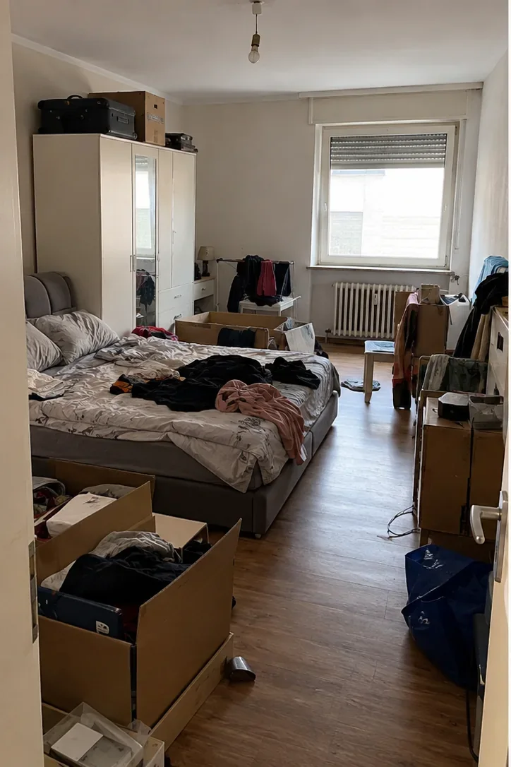 Zustand vor der Räumung